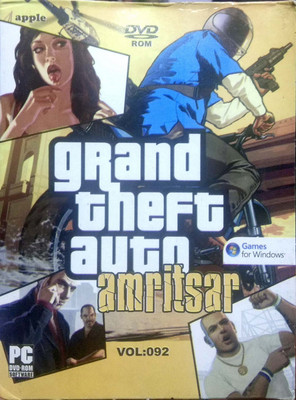 

Grand Theft Auto (GTA) - Amritsar - PC DVD-ROM Software (Games for Window) (VOL - 092) (Vol - 092)(DVD, for Window)