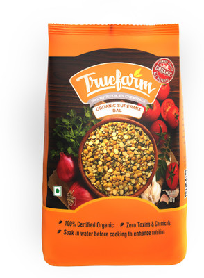 

Truefarm Unpolished Mix Dal (Split)(500 g)