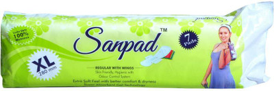 

Sanpad XL 280 mm Sanitary Pad
