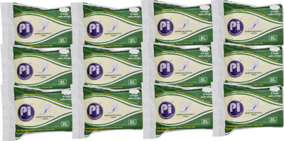 

Pi (Prevent Infection) Biodegradable sanitary pads 100% oxo-biodegradable Ultra Thin eco-friendly Recyclable Material (Extra Large), pack of 12(count 72) comfortable and irritation free pads with wings Sanitary Pad(Pack of 12)