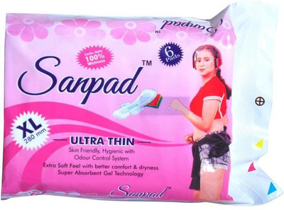 

Sanpad XL Ultra Thin Sanitary Pad