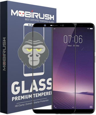 MOBIRUSH Edge To Edge Tempered Glass for Vivo Y75(Pack of 1)