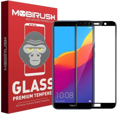 MOBIRUSH Edge To Edge Tempered Glass for Huawei Y7 Pro 2018(Pack of 1)