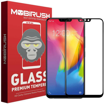 MOBIRUSH Edge To Edge Tempered Glass for Vivo Y83(Pack of 1)