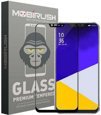 MOBIRUSH Edge To Edge Tempered Glass for Asus Zenfone 5Z(Pack of 1)