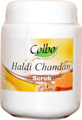 

colbo Haldi chandan scrub Scrub(1000 ml)