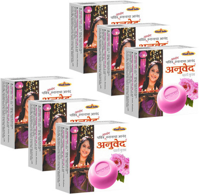 

Anuved Herbal Pahadi Gulab(125 g, Pack of 6)
