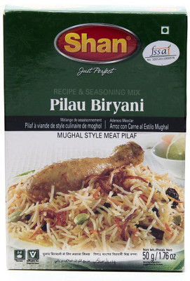 SHAN Pulao Biryani Masala Spice Mix Original Imported, 3 Packs Of 50 Grams Each Authentic Taste Best Quality(3 x 50 g)