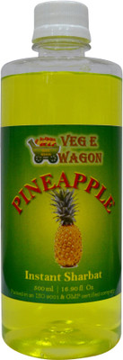 

Veg E Wagon Pineapple Instant Sharbat (Syrup) 500 Ml Pineapple(500 ml, Pack of 1)
