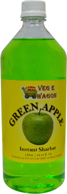

Veg E Wagon Green Apple Instant Sharbat (Syrup) 1 Ltr Green Apple, Tangy, Sweet(1 L, Pack of 1)