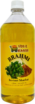 

Veg E Wagon Brahmi Instant Sharbat (Syrup) 1 Ltr Brahmi, Sweet(1 L, Pack of 1)