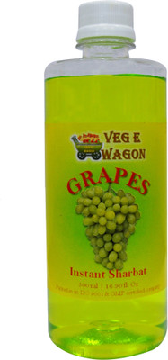 

Veg E Wagon Grape Instant Sharbat (Syrup) 500 Ml Grapes, Sweet(500 ml, Pack of 1)
