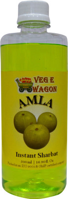 

Veg E Wagon Amla Instant Sharbat (Syrup) 500 Ml Amla(500 ml, Pack of 1)