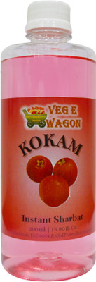 

Veg E Wagon Kokam Instant Sharbat (Syrup) 500 Ml Kokam, Tangy(500 ml, Pack of 1)
