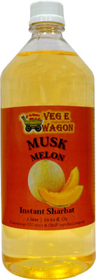 

Veg E Wagon Muskmelon Instant Sharbat (Syrup) 1 Ltr Muskmelon, Sweet(1 L, Pack of 1)