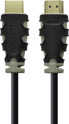 

Amkette TV-out Cable HDMI Cable 5m with Ethernet(Black, For Computer)