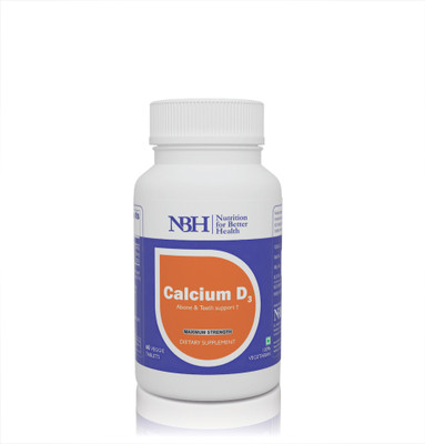 

NBH Calcium D3 - 60 Veggie Tablets(60 No)