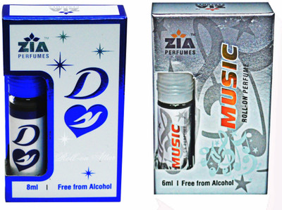 

Zia D'Love & MUSIC Special Malaysian Edition Floral Attar(White Water Lily)