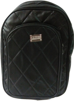 

ALLURE leather backpack Waterproof Multipurpose Bag(Black, 10 L)