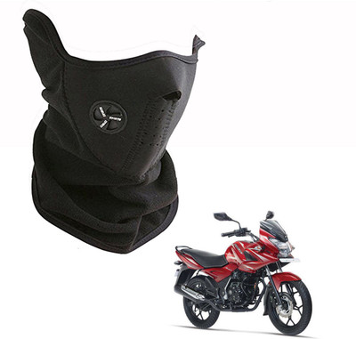 Digchika Black Bike Face Mask for Men & Women(Size: Free,  Balaclava)