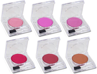 

ADS Blushers pack of 6 colors(peach, maroon, brown, rose gold, dark purple, pink)