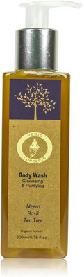 

Vedic Concepts Organic Body Wash for Cleansing & Purifying -Neem, Tea Tree & Basil(200 ml)