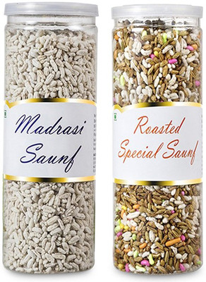 

Shadani Madrasi Saunf & Special Roasted Saunf Flavour Candy(Pack of 2)