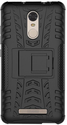Heirloom Quality Back Cover for Mi Redmi Note 3(Black, Shock Proof)