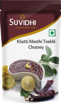 

Suvidhi Khatti Meethi Teekhi Chutney Chutney Paste(100 g)