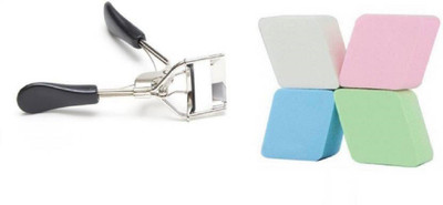 

Shopfleet Eyelash Curler with 4 pc Sponge(Set of 5)