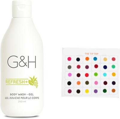 

THE TIP TOP G & H REFRESH BODY WASH & LADY FASION BINDI(Set of 2)