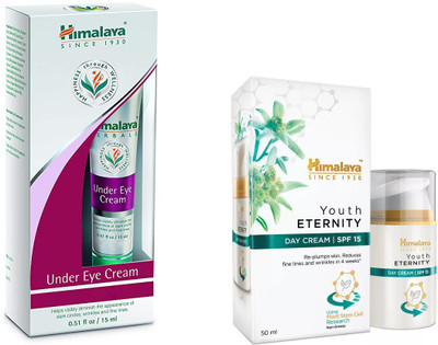 

Himalaya under eye cream, youth day cream(Set of 2)