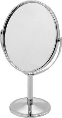 

Ear Lobe & Accessories Oval Double-Sided Magnifying standing Plastic Mirror