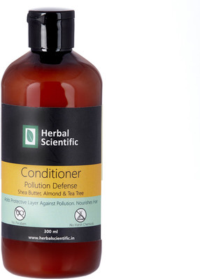 

Herbal Scientific Pollution Defense, Hair Growth & Nourishment Conditioner : Shea Butter, Almond & Tea Tree(300 ml)