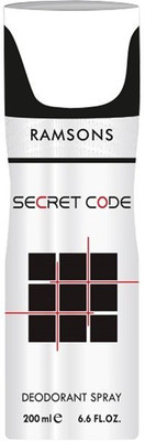

ramsons SECRET CODE Body Spray - For Men & Women(200 ml)