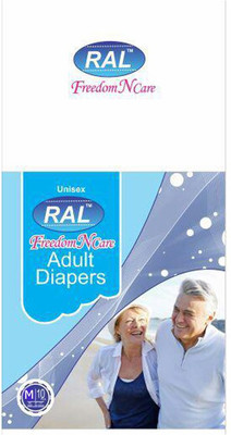 

RaL Freedom N Care Adult Diapers(ACG) Adult Diapers - M(10 Pieces)