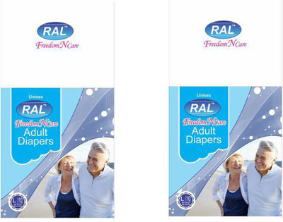 

RaL Freedom N Care Adult Diapers(ACB) Adult Diapers - L(20 Pieces)