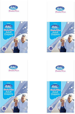 

RaL Freedom N Care Adult Diapers(ACC) Adult Diapers - L(40 Pieces)