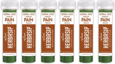 

Herbasip Pain Reduce Juice Shots 50ml (Pack of 6 Shots) 300 ml(Pack of 6)