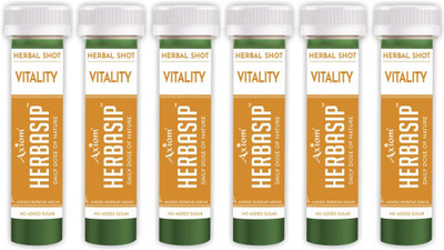 

Herbasip Vitality Juice Shots 50ml (Pack of 6 Shots) 300 ml(Pack of 6)