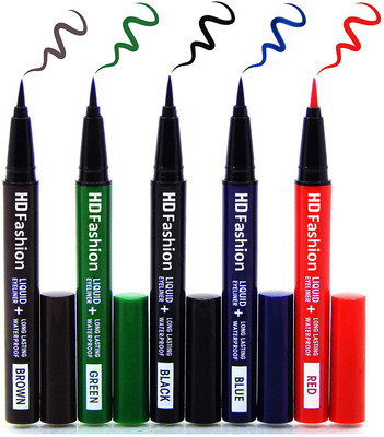 

HD Fashion Water Proof Coloured Eyeliner Sketch 15 ml(Brown, Green, Black, Blue, Red)