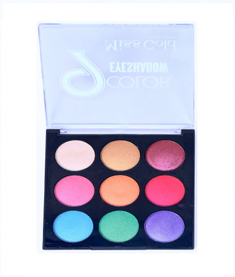 

Miss Gold 9 Color Smoky Eye Look Eyeshadow Palette - 01 27.7 g(Smoky Eyes)