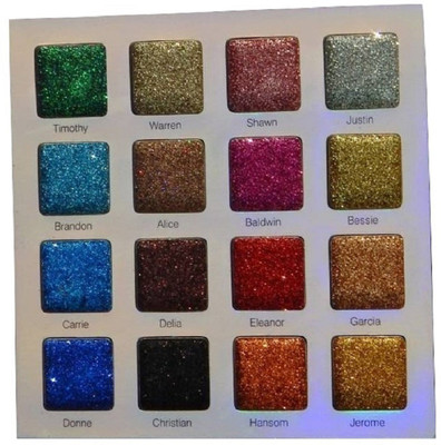 

Professional Glitter 16 Multi Color Eye shadow Palette 32 g(Glitter)