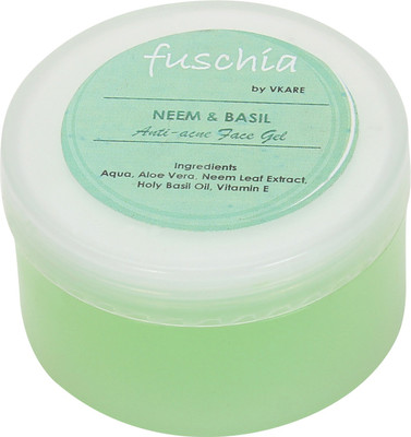 

Fuschia Anti Acne Face Gel - Neem & Basil - 50g(50 g)