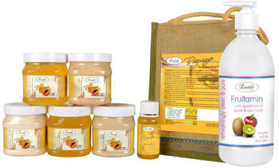 

Luster Papaya Facial Kit - Eco Pack 2600 ml(Set of 7)