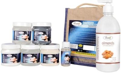 

Luster Diamond Facial Kit - Eco Pack 2600 ml(Set of 7)