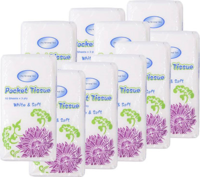 

Shopfleet Soft Pocket Tissues(Pack of 100)