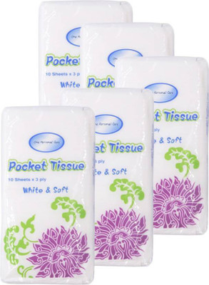 

Shopfleet Ultra Soft Pocket Tissues(Pack of 50)