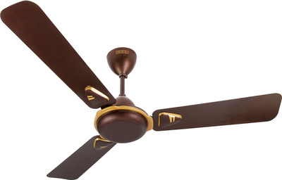 

Usha Goodbye Dust - Bellissa 3 Blade Ceiling Fan(Truffle Gloss, Pack of 1), Brown;gold