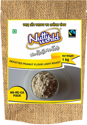 

Nutty World Deffated Peanut Flour Light Roast(1 kg)